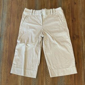 Women’s Ann Taylor Loft Marisa Cropped Chino Pants 10